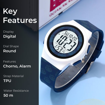 Skmei Digital Dial TPU Strap Watch for Kids - 2286