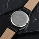 Analog Watch for Men with Black Leather Strap and Round Dial for Casual & Formal Wear