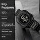 Digital Watch for Kids with Black Stainless Steel Strap and Round Dial for Casual & Formal Wear