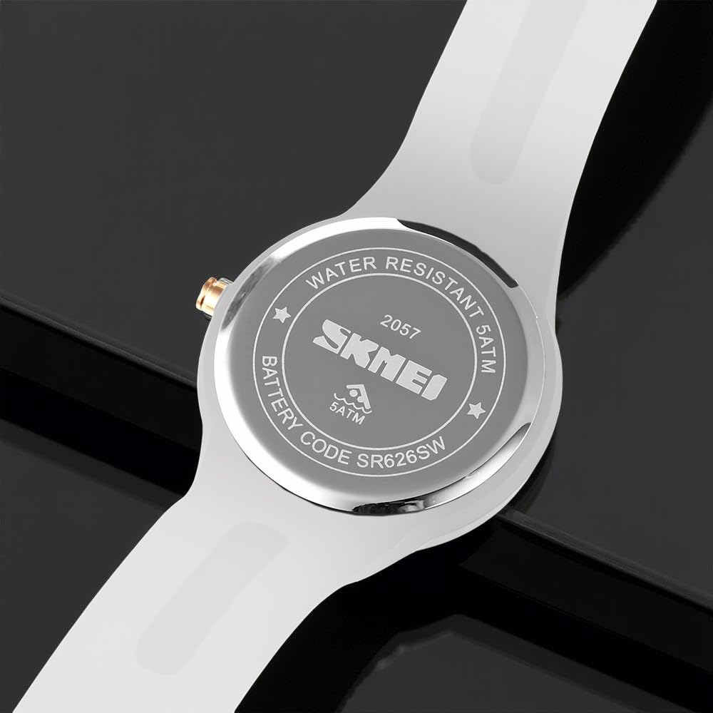 Premium Minimalist Quartz Timepiece for Women with Integrated Strap and Calendar Window