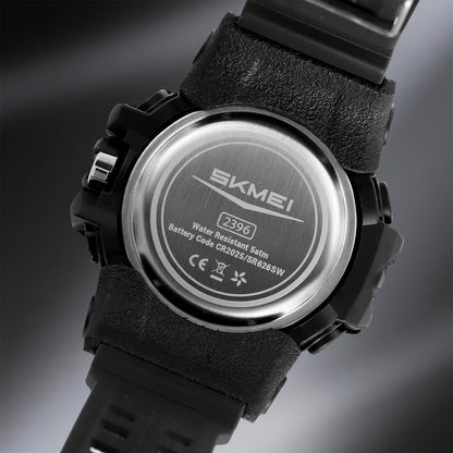 Rugged Dual Display Sports Watch for Outdoor Adventures for men