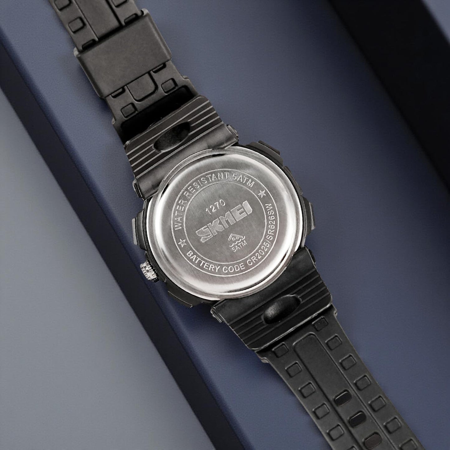 Premium Analog Digital Sports Watch for Men with Dual Display Alarm LED Light and Durable Strap