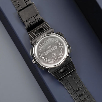 Premium Analog Digital Sports Watch for Men with Dual Display Alarm LED Light and Durable Strap