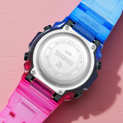 Digital Sports Watch with Rugged Design and Multi Function Display for kids