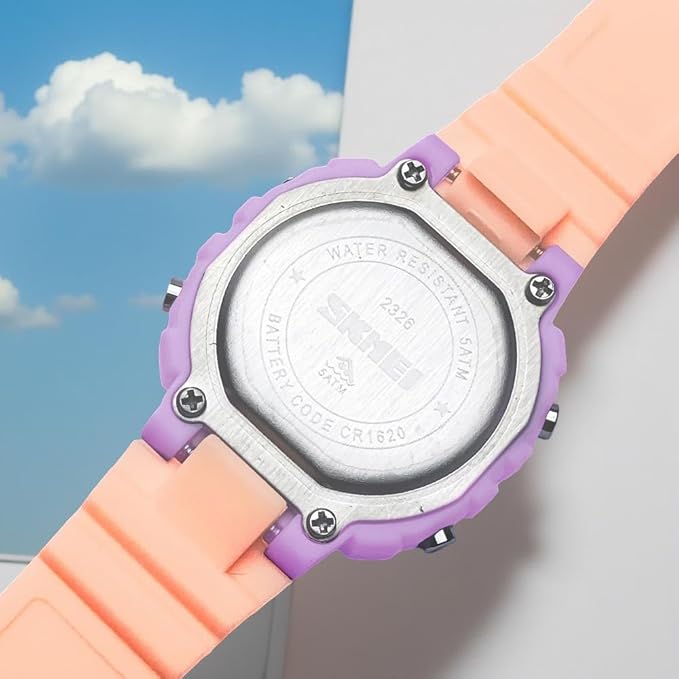 Classic Digital Watch for Men and Boys with Retro Style Display and Comfortable Strap
