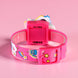 Digital Watch for Kids with Rose Pink Polyurethane Strap and Round Dial for Casual & Formal Wear