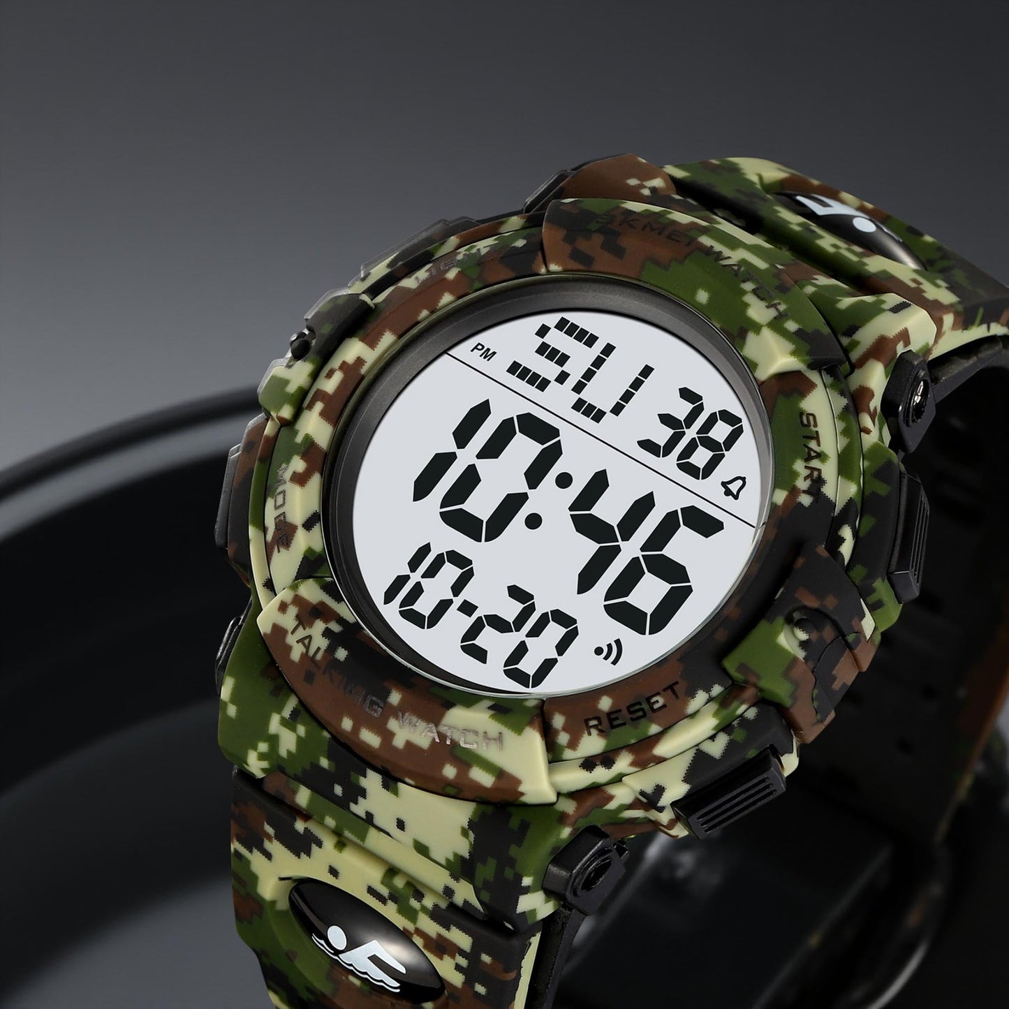 Outdoor Digital Sports Watch with Alarm Function for men