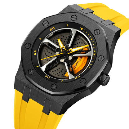 SKMEI Wheels Rolling Creative Watch-2359