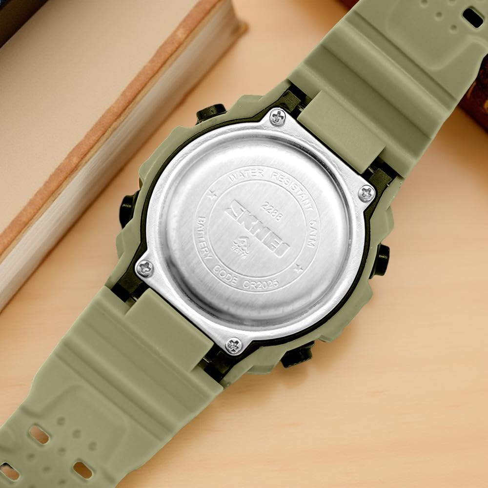 Digital Sports Watch with Rugged Design and Multi Function Display for kids