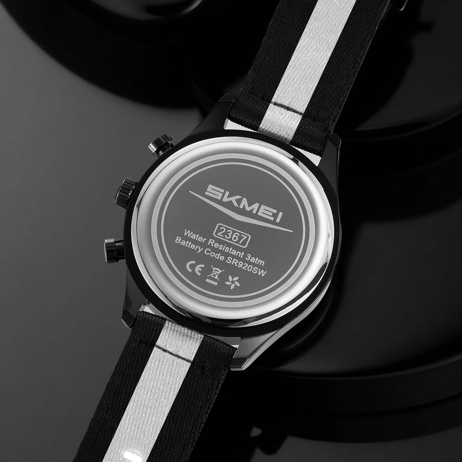 Wrist Watch for Men & Women with Classic Durable Strap and Round Dial for Casual & Formal Wear