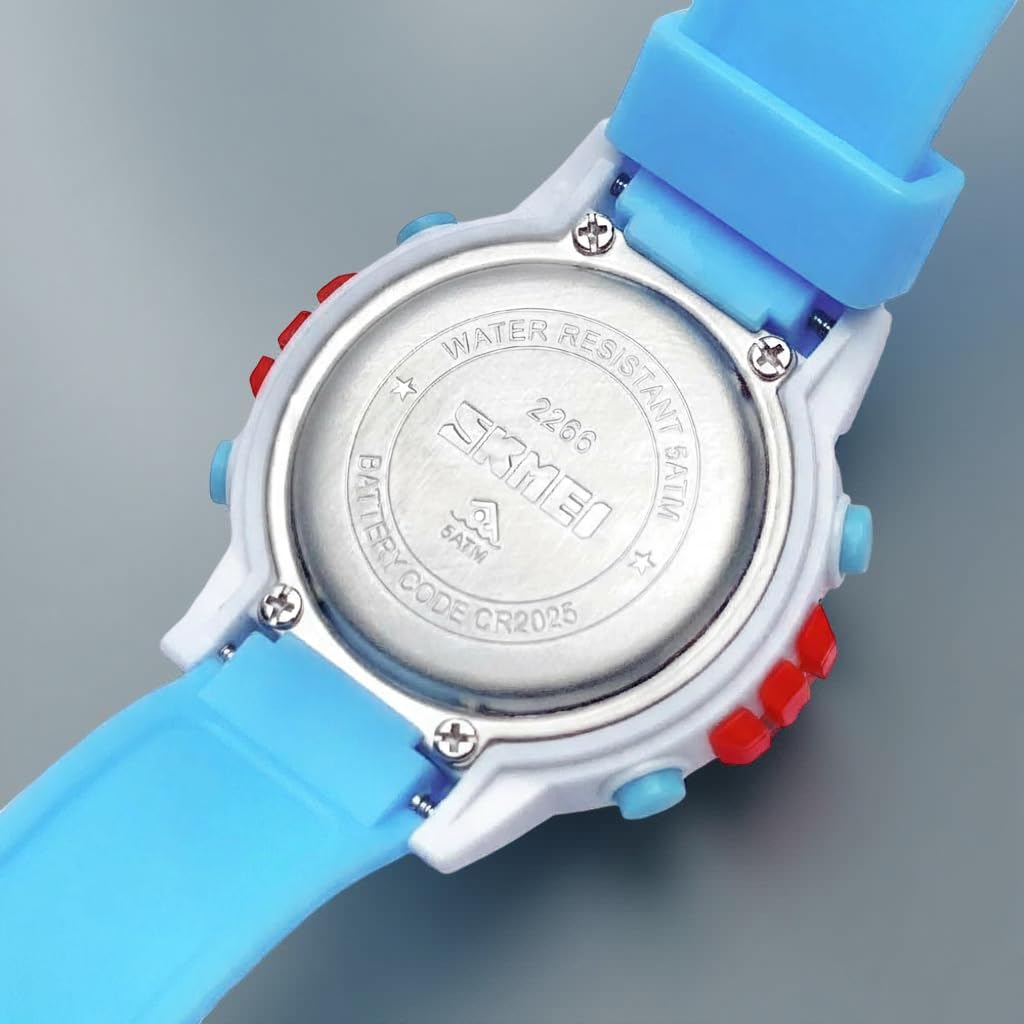 Cute Digital Watch for Kids with Colorful Design and Comfortable Everyday Strap