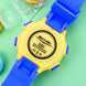 Digital Watch for Kids with Blue Silicone Strap and Round Dial for Casual & Formal Wear