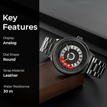 Premium Skeleton Dial Watch for Men – Stainless Steel Strap, Unique Designer Mechanical Style Wrist Watch