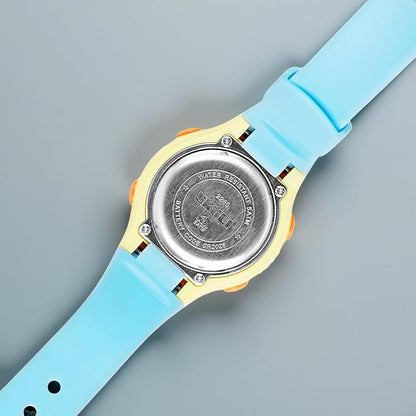 Digital Sports Wrist Watch with Alarm and Chronograph for kids
