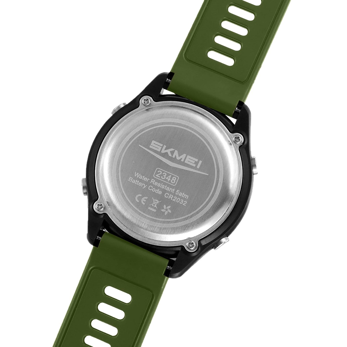 Digital Sports Wrist Watch with Silicone Strap for men
