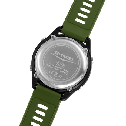 Digital Sports Wrist Watch with Silicone Strap for men