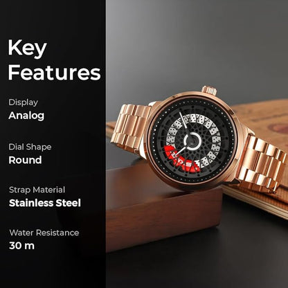 Premium Skeleton Dial Watch for Men – Stainless Steel Strap, Unique Designer Mechanical Style Wrist Watch