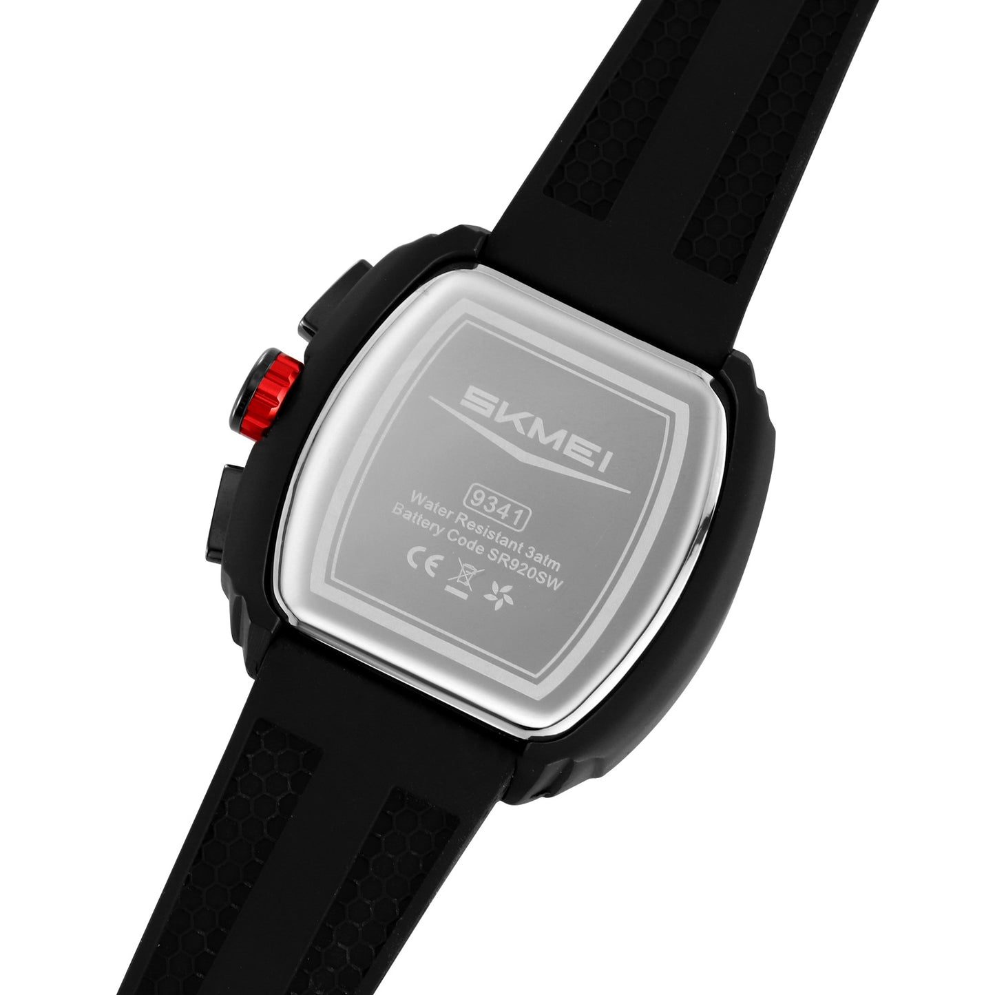 Skmei Quartz Analog Dial Silica Gel Strap Watch for Men - 9341