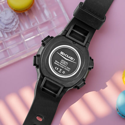 Kids Digital Watch with Cartoon Space Design and Soft Comfortable Strap for Daily Wear