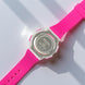 Digital Watch for Kids with Rose Red Polyurethane Strap and Round Dial for Casual & Formal Wear