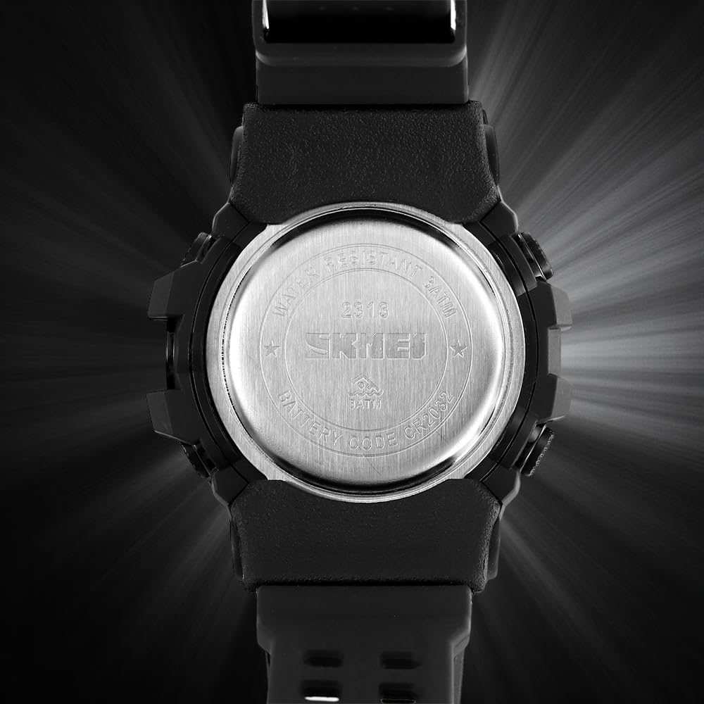 Outdoor Digital Sports Watch with Vibration Alert for men