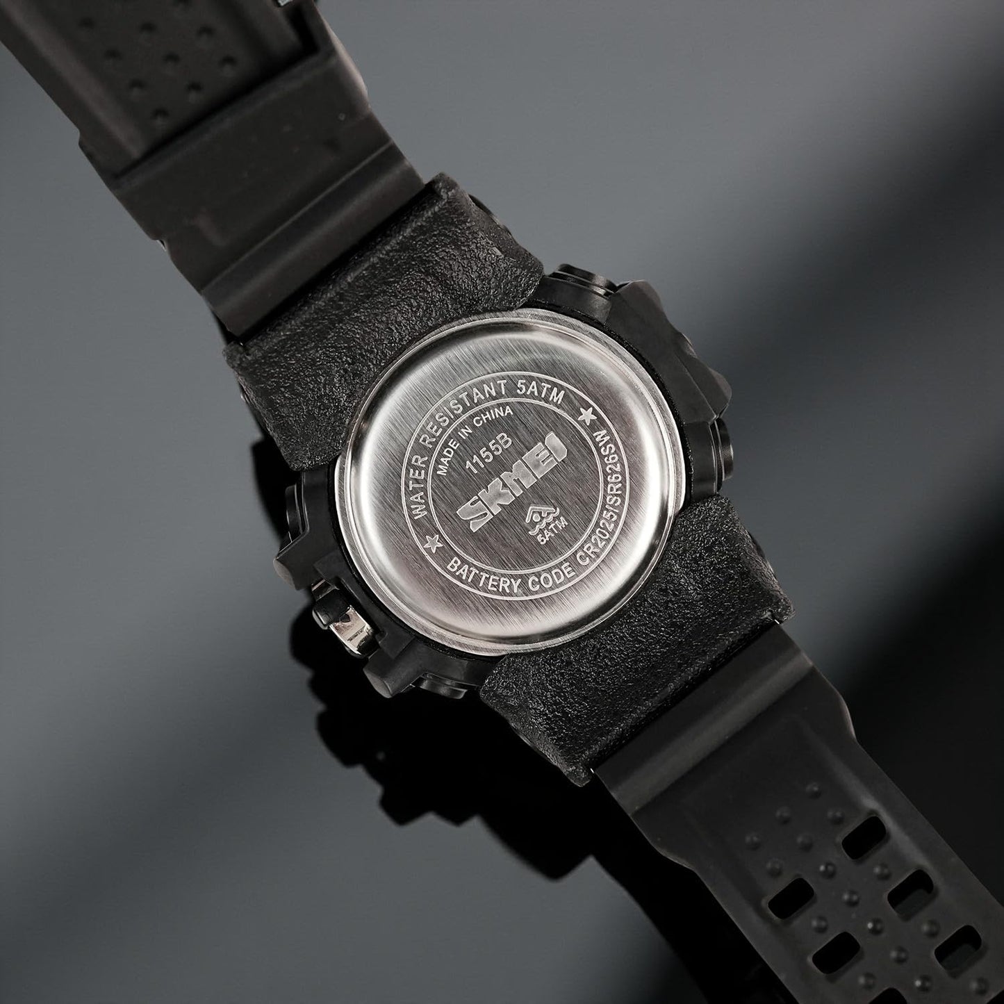 Rugged Analog Digital Sports Watch for Men with Multi Function Display and Durable Polyurethane Strap