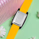 Digital Watch for Kids with Yellow Silicone Strap and Round Dial for Casual & Formal Wear