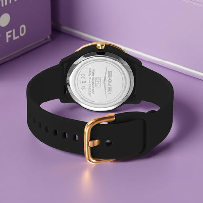 Elegant Analog Wrist Watch with Date Display for women