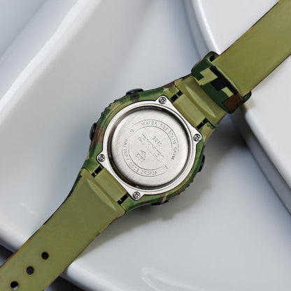 Digital Sports Wrist Watch with Alarm and Chronograph for kids
