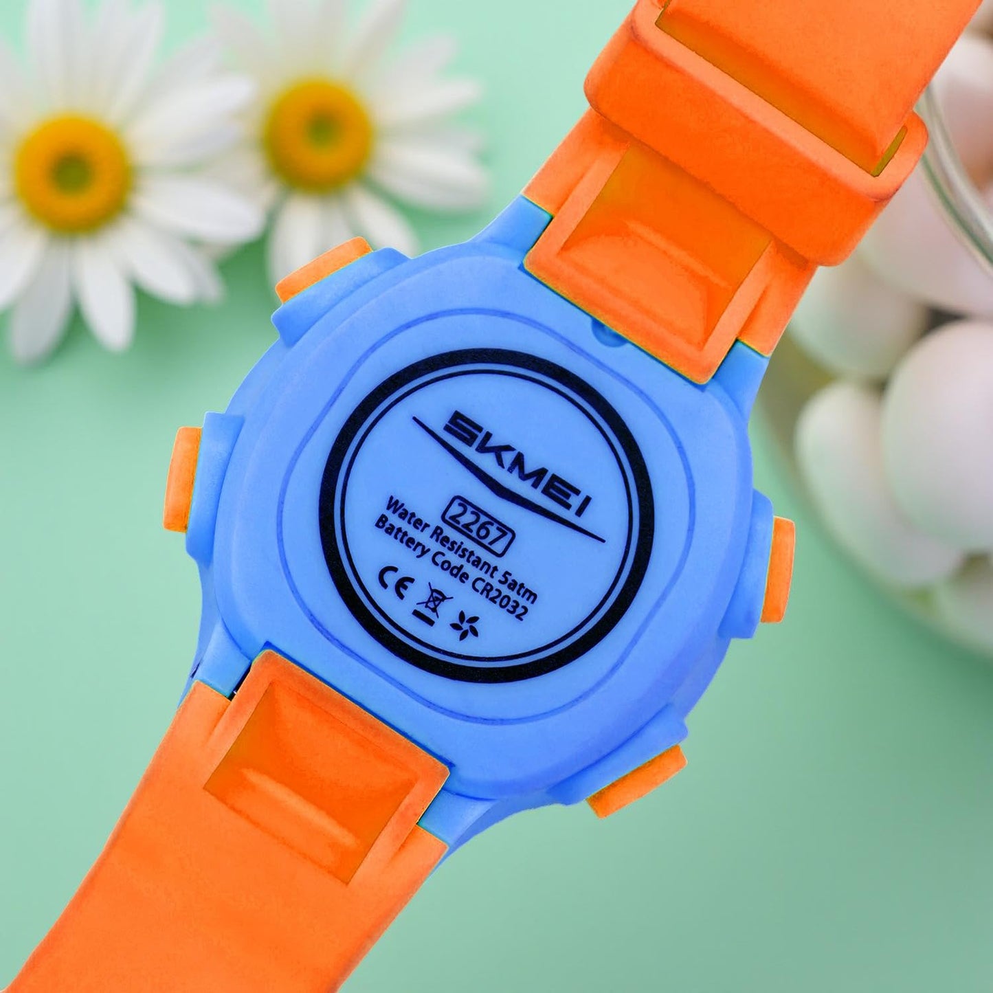 Kids Digital Watch with Cartoon Space Design and Soft Comfortable Strap for Daily Wear