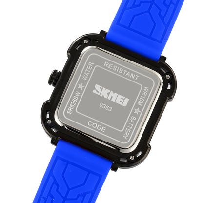 Skmei Quartz Analog Dial Silica Gel Strap Watch for Men - 9363