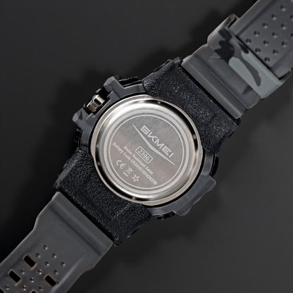 Rugged Dual Display Sports Watch for Outdoor Adventures for men