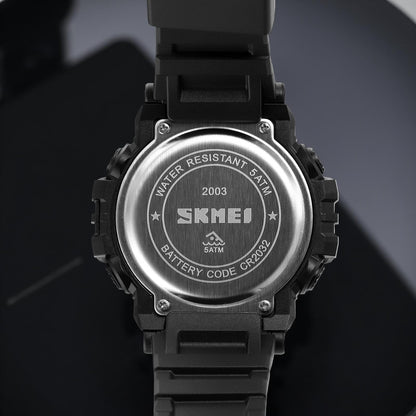 Rugged Digital Sports Watch for Men with Outdoor Style and Multi Function Display