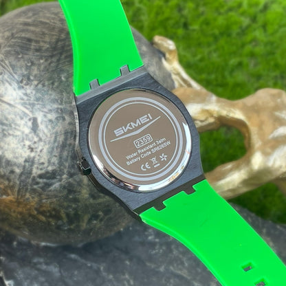 Spinning Wheel Skeleton Dial Luxury Analog Watch