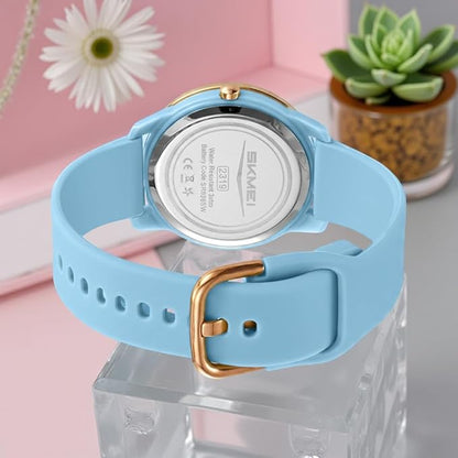 Elegant Analog Wrist Watch with Date Display for women