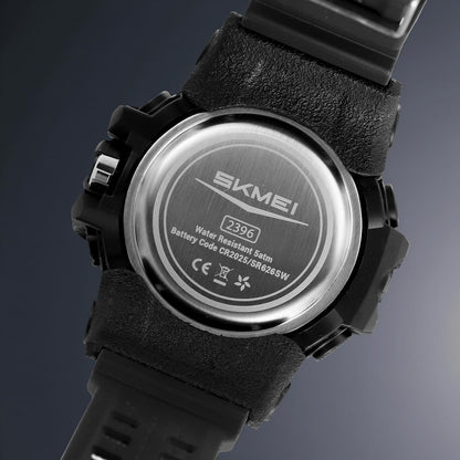 Rugged Dual Display Sports Watch for Outdoor Adventures for men