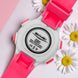 Digital Watch for Kids with Rose Red Polyurethane Strap and Round Dial for Casual & Formal Wear