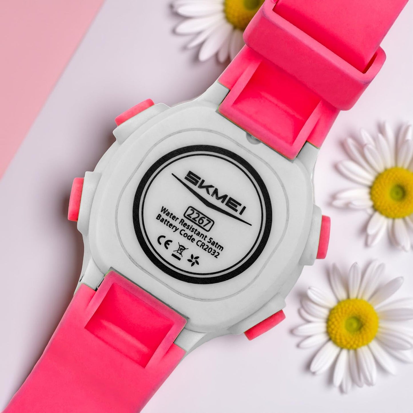 Kids Digital Watch with Cartoon Space Design and Soft Comfortable Strap for Daily Wear