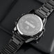 Digital Watch for Men with Black Stainless Steel Strap and Round Dial for Casual & Formal Wear