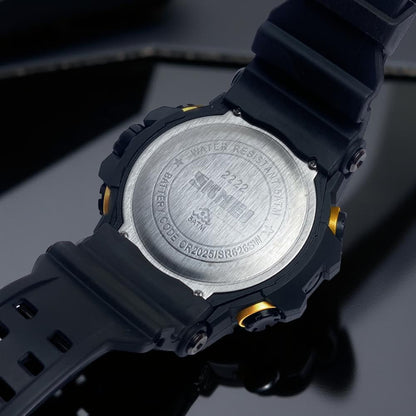 Rugged Analog Digital Sports Watch for Men with Multi Function Display and Outdoor Style