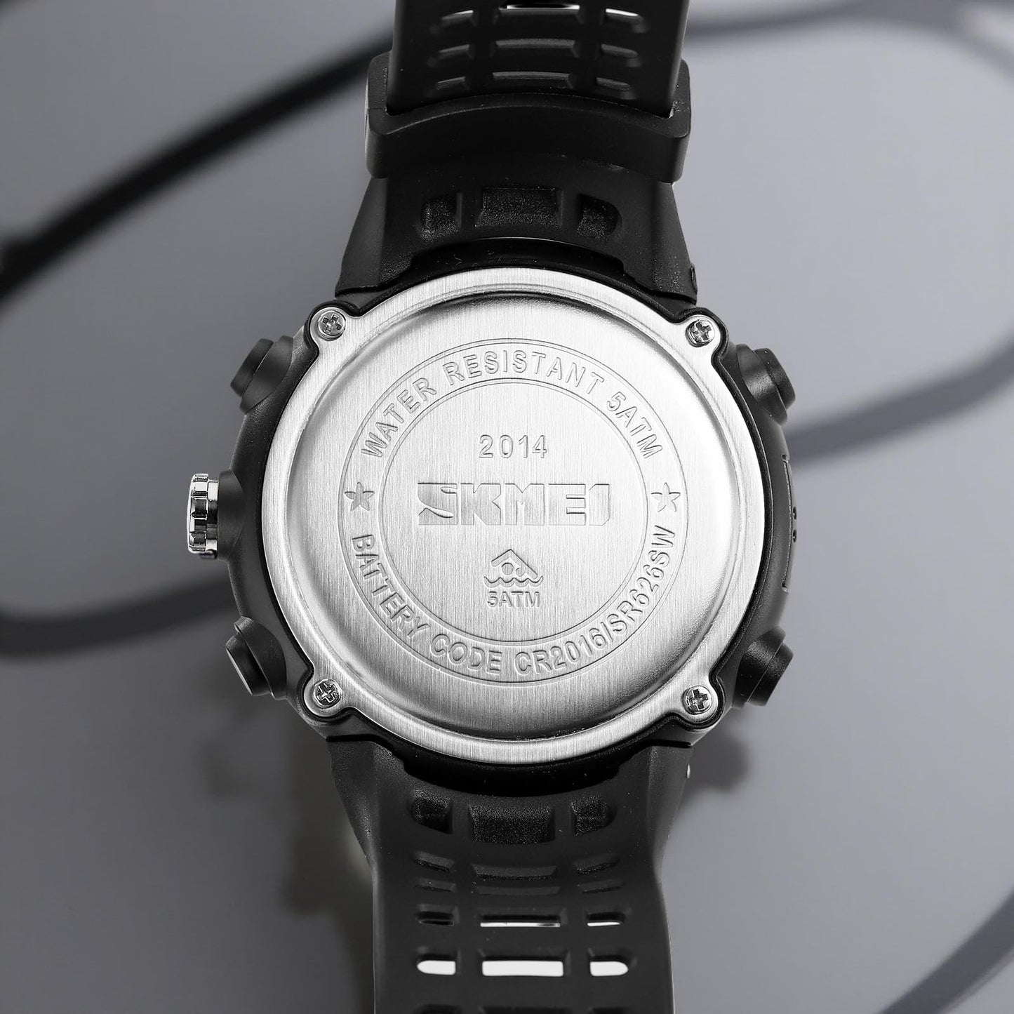 Premium Rugged Sports Watch Dual Display Tactical Wristwatch