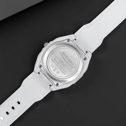 Minimalist Analog Wrist Watch with Textured Strap for men