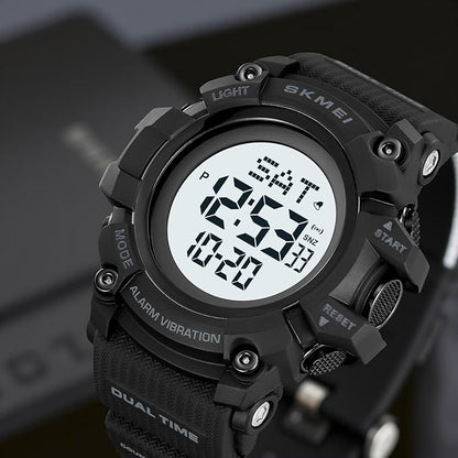 Outdoor Digital Sports Watch with Vibration Alert for men