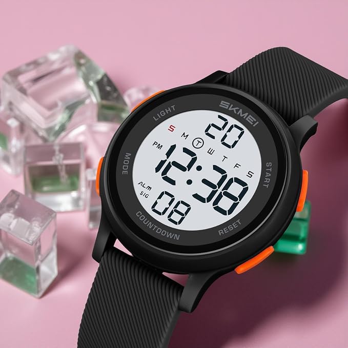 Sporty Digital Wrist Watch for Everyday Wear for kids