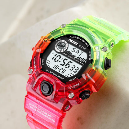 Digital Sports Watch with Rugged Design and Multi Function Display for kids