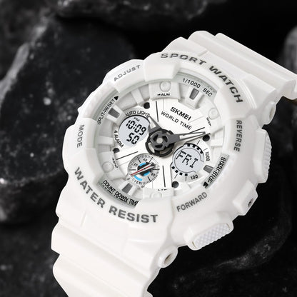 Premium Tactical Chronograph Rugged Analog & Digital Sports Watch