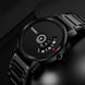 Digital Watch for Men with Black Metal Strap and Round Dial for Casual & Formal Wear