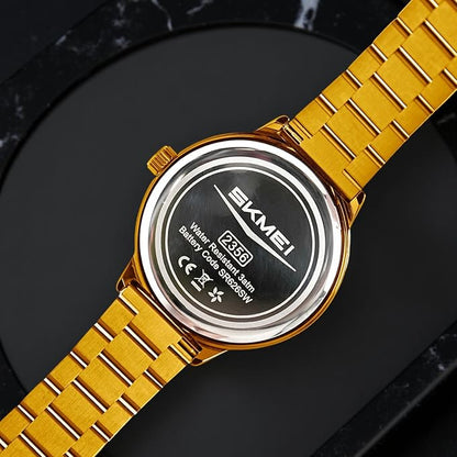 Premium Skeleton Dial Watch for Men – Stainless Steel Strap, Unique Designer Mechanical Style Wrist Watch