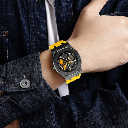 SKMEI Wheels Rolling Creative Watch-2359