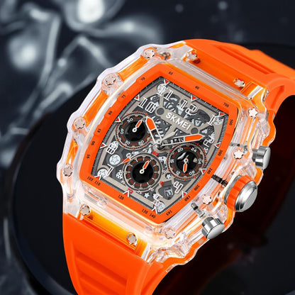 Luxury Skeleton Dial Wrist Watch for men